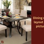 Dining room layout with pictures
