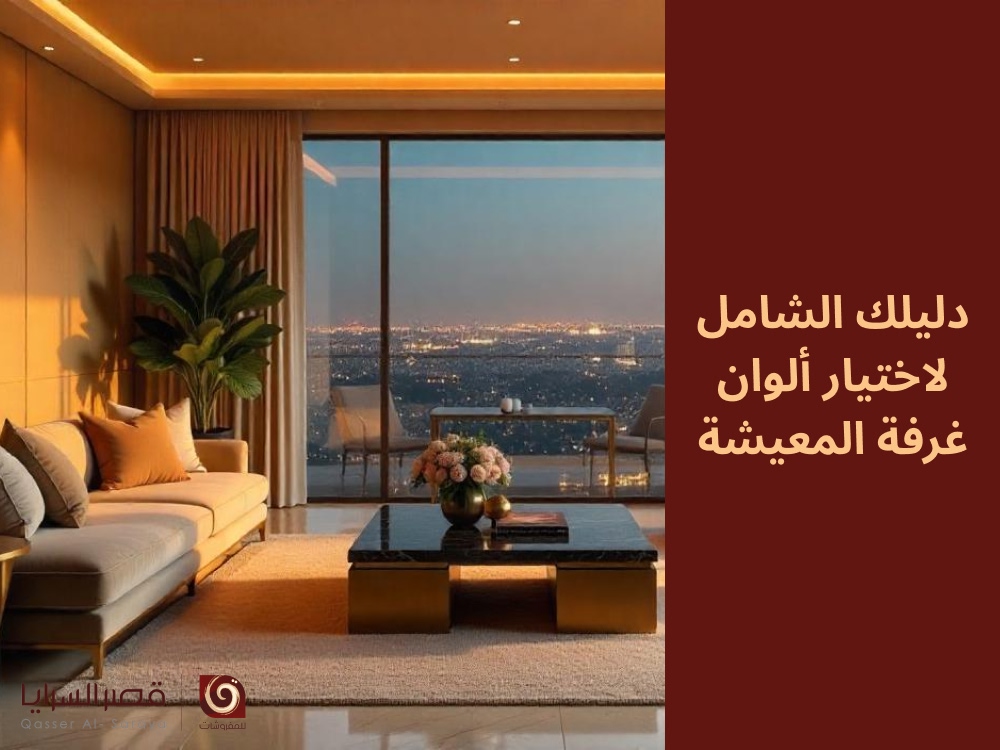 دليلك الشامل لاختيار ألوان غرفة المعيشة