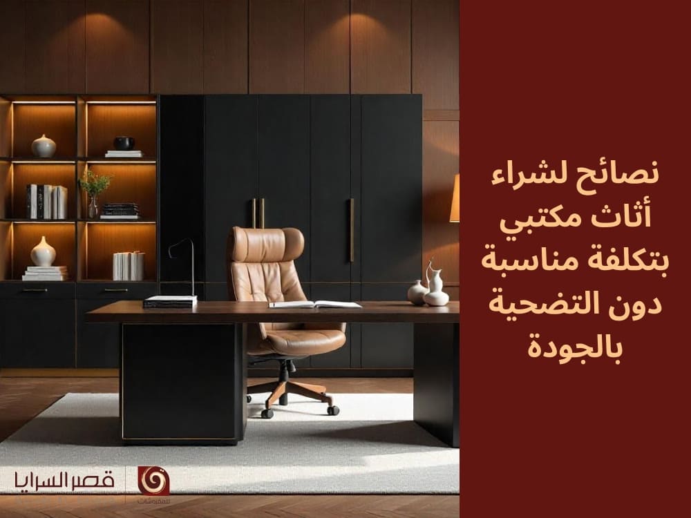 نصائح لشراء أثاث مكتبي بتكلفة مناسبة دون التضحية بالجودة