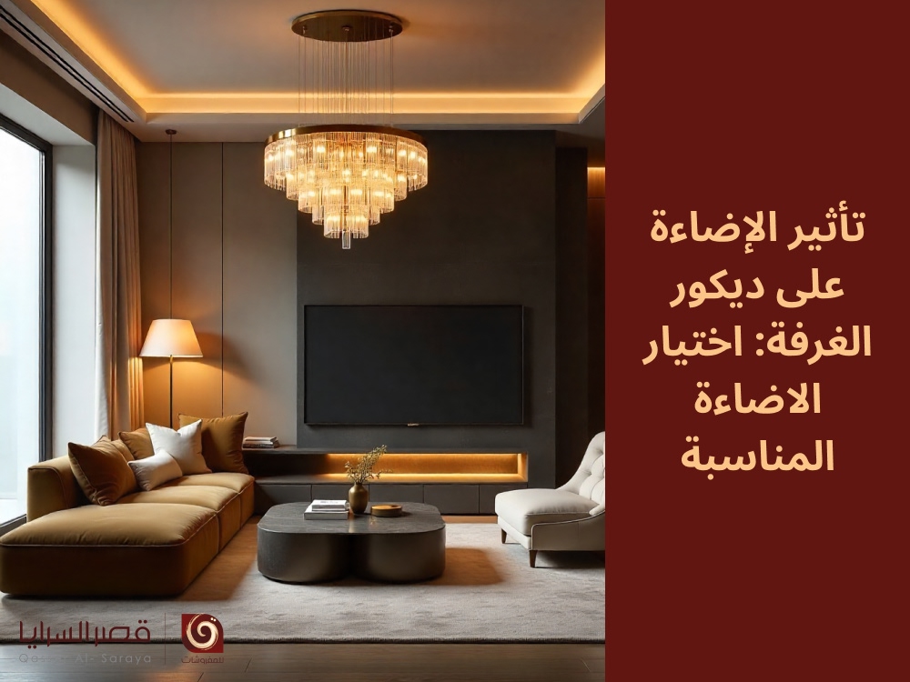 تأثير الإضاءة على ديكور الغرفة: اختيار الاضاءة المناسبة