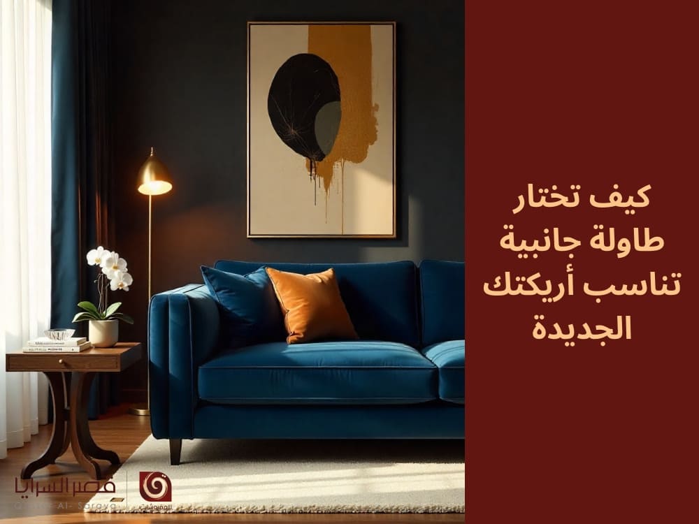 كيف تختار طاولة جانبية تناسب أريكتك الجديدة