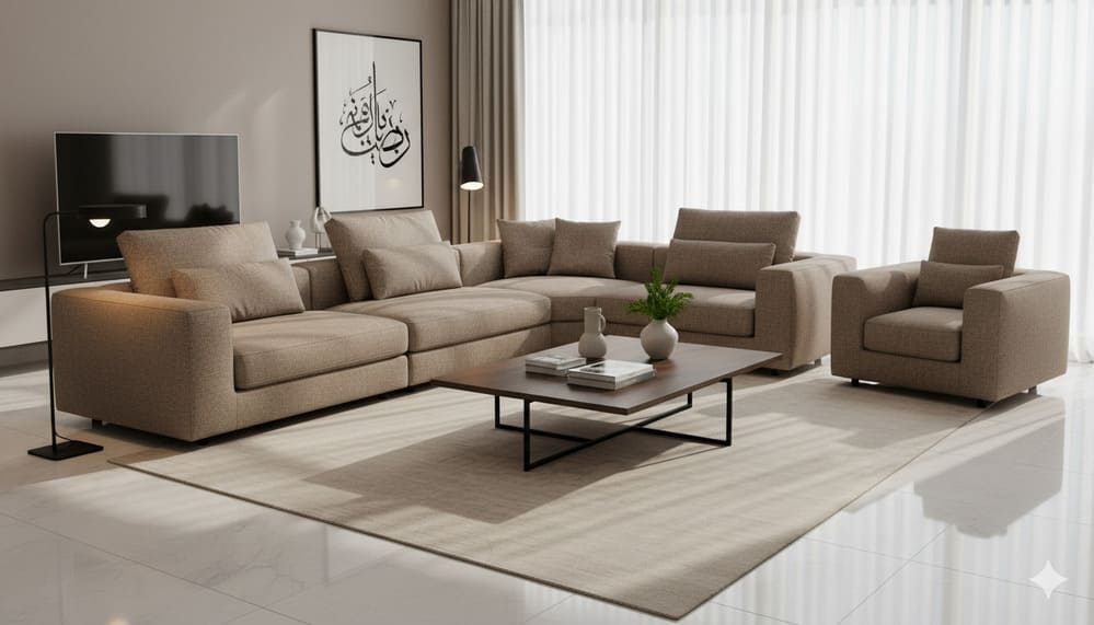 أفضل أطقم كنب متاحة أونلاين في السعودية