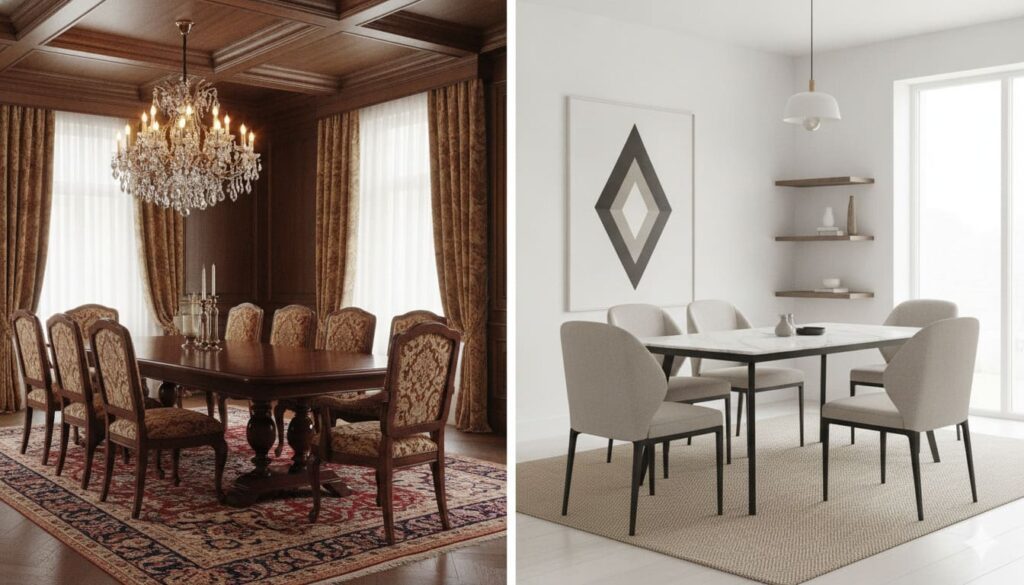 كيف تختار طاولة طعام مناسبة لعدد أفراد عائلتك؟
