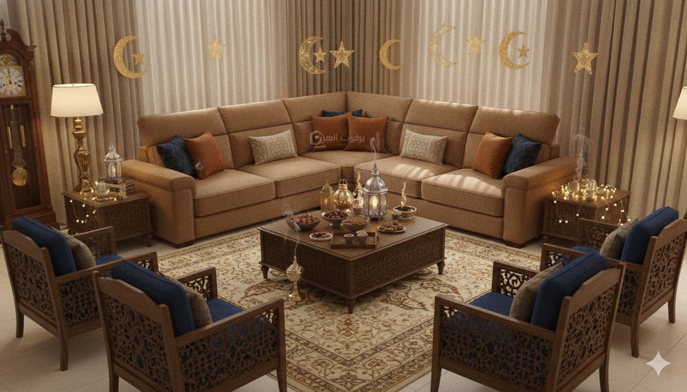 كنب عملي للعائلات الكبيرة خلال شهر رمضان