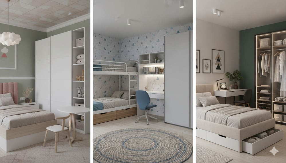 غرف نوم أطفال مودرن: أفكار ذكية لأثاث يدوم لسنوات مع نمو طفلك